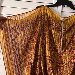 Gold Handkerchief Blouse